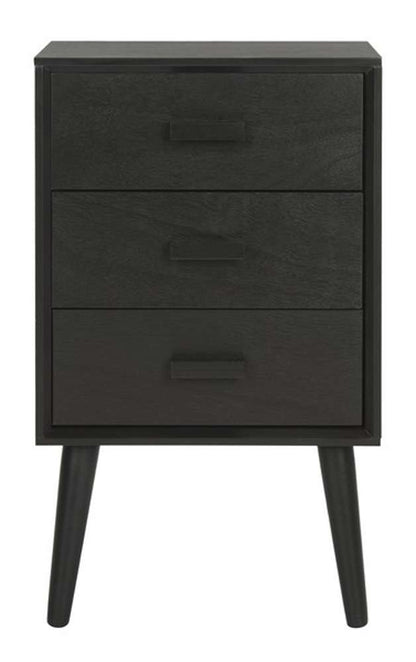 Safavieh - Pomona 3 Drawer Chest - Black - CHS5700D veiw 2