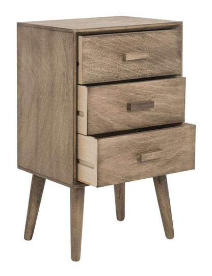 Safavieh - Pomona 3 Drawer Chest - Light Brown - CHS5700B veiw 4
