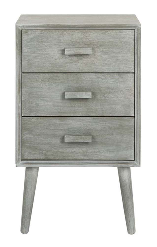 Safavieh - Pomona 3 Drawer Chest - Slate - Grey - CHS5700C veiw 2