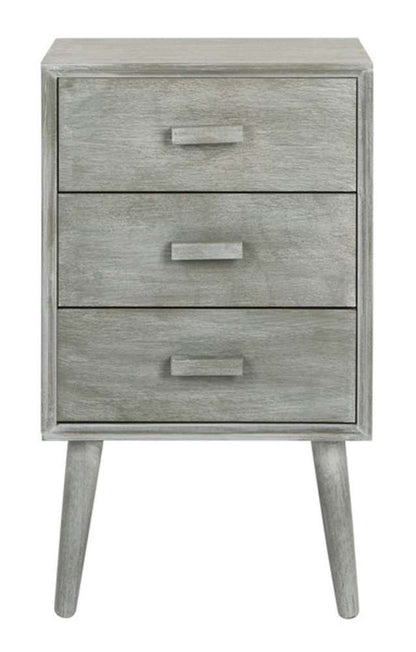 Safavieh - Pomona 3 Drawer Chest - Slate - Grey - CHS5700C veiw 2