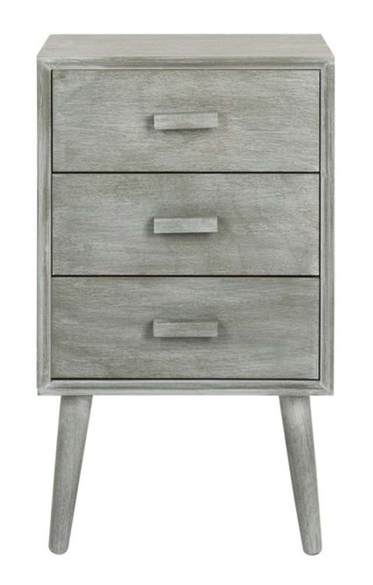 Safavieh - Pomona 3 Drawer Chest - Slate - Grey - CHS5700C veiw 2