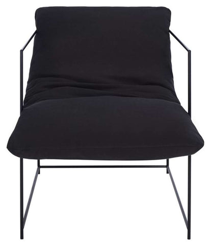 Safavieh - Portland Pillow Top Acct Chair - Black - Black - ACH4511B veiw 1