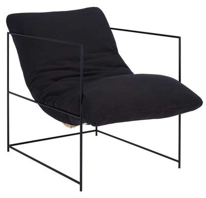 Safavieh - Portland Pillow Top Acct Chair - Black - Black - ACH4511B veiw 3