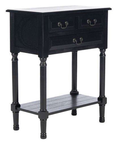 Safavieh - Primrose 3 Dwr Console Table - Black - CNS5707B veiw 4