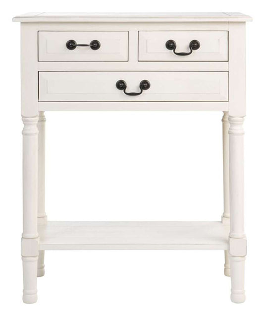 Safavieh - Primrose 3 Dwr Console Table - Distrssed White - CNS5707A veiw 1
