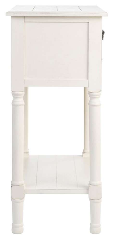 Safavieh - Primrose 3 Dwr Console Table - Distrssed White - CNS5707A veiw 3