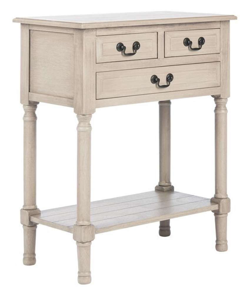 Safavieh - Primrose 3 Dwr Console Table - Greige - CNS5707D veiw 4
