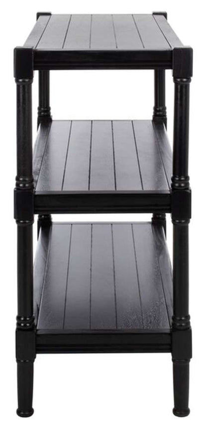 Safavieh - Rafiki 3 Shelf Console - Black - CNS5715B veiw 4