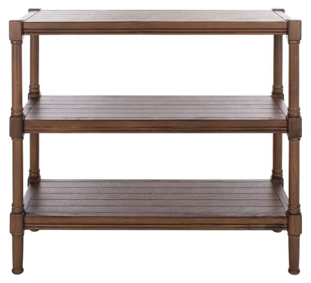 Safavieh - Rafiki 3 Shelf Console - Brown - CNS5715C veiw 1