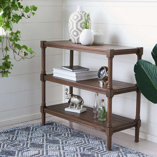 Safavieh - Rafiki 3 Shelf Console - Brown - CNS5715C veiw 2