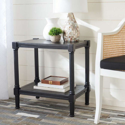 Safavieh - Rafiki Rect Accent Table - Black - ACC5710B veiw 2