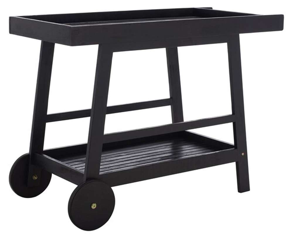 Safavieh - Renzo Bar Cart - Black - PAT7032D veiw 3