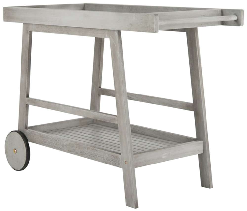 Safavieh - Renzo Bar Cart - Grey - PAT7032B veiw 3