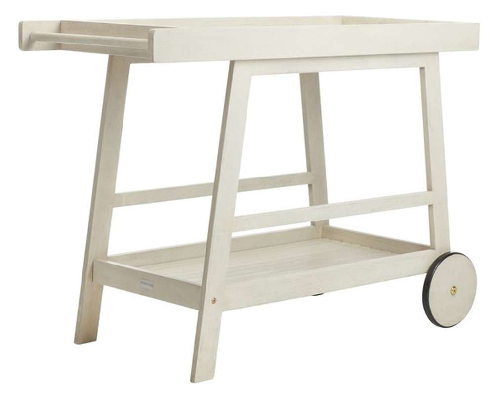 Safavieh - Renzo Bar Cart - White - PAT7032C veiw 3