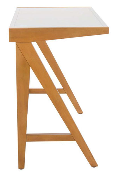 Safavieh - Ripley Desk - Oak - White - DSK5001A veiw 3