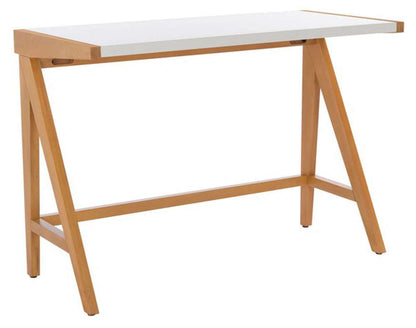 Safavieh - Ripley Desk - Oak - White - DSK5001A veiw 4