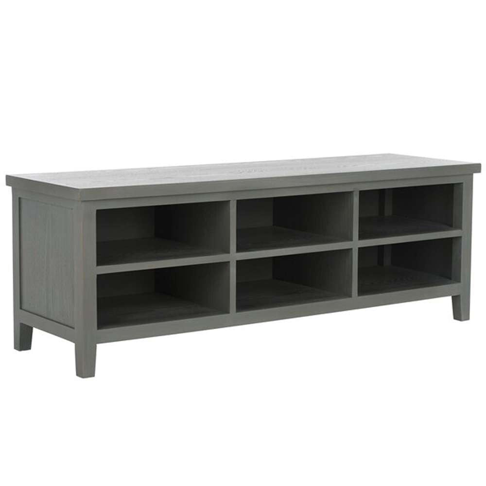 Safavieh - Saide 6 Shelf Media Stand - Ash Grey - AMH6525B veiw 3