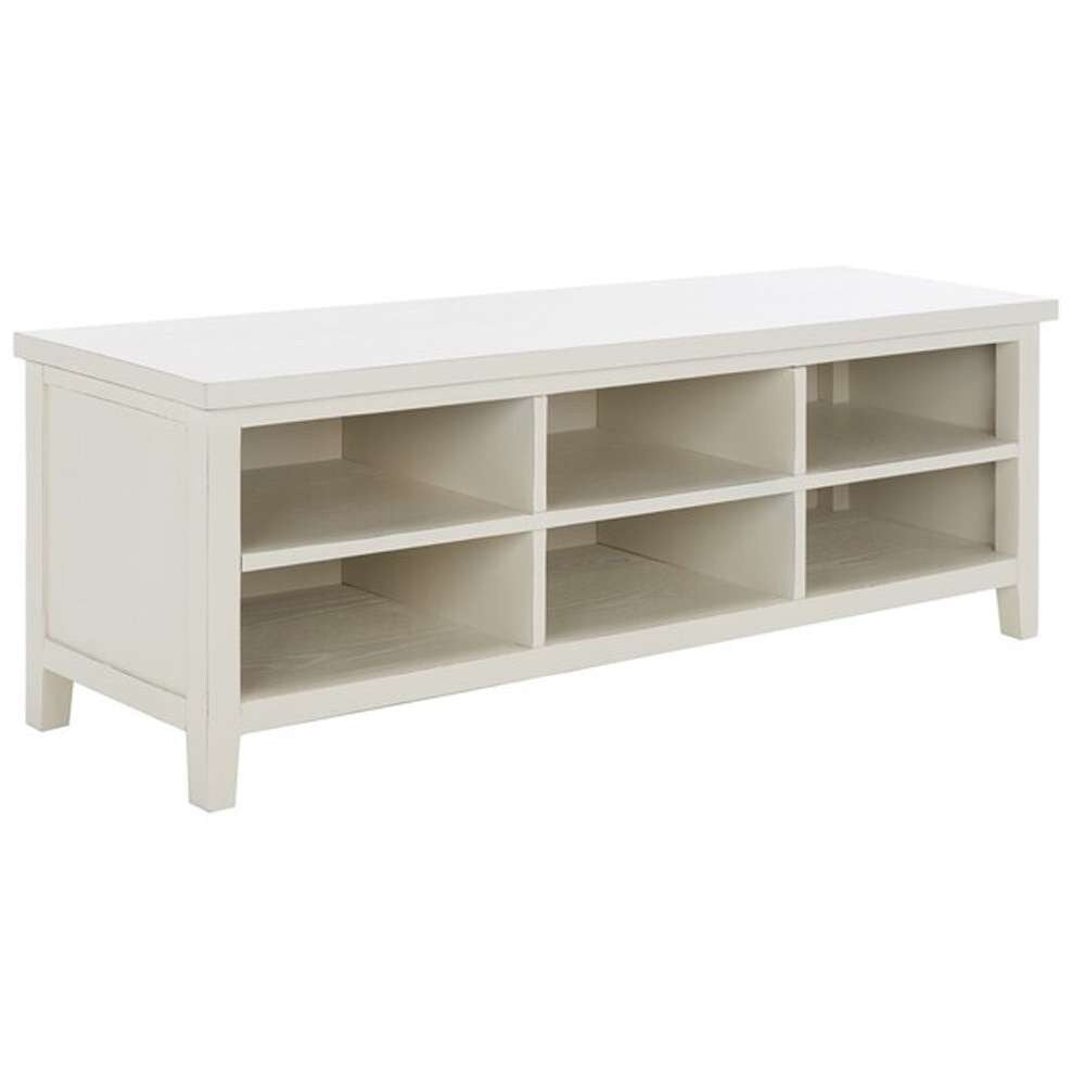 Safavieh - Saide 6 Shelf Media Stand - White - AMH6525A veiw 2