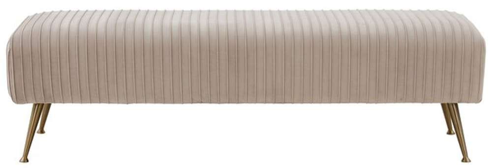 Safavieh - Salome Bench - Almond - Antique Brass - KNT7041C veiw 1