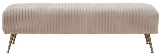 Safavieh - Salome Bench - Almond - Antique Brass - KNT7041C veiw 1