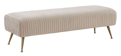 Safavieh - Salome Bench - Almond - Antique Brass - KNT7041C veiw 3