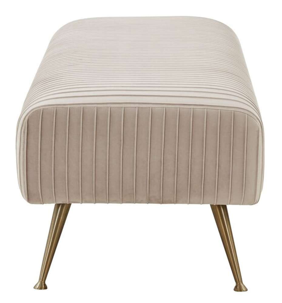 Safavieh - Salome Bench - Almond - Antique Brass - KNT7041C veiw 4