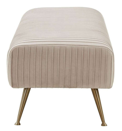 Safavieh - Salome Bench - Almond - Antique Brass - KNT7041C veiw 4