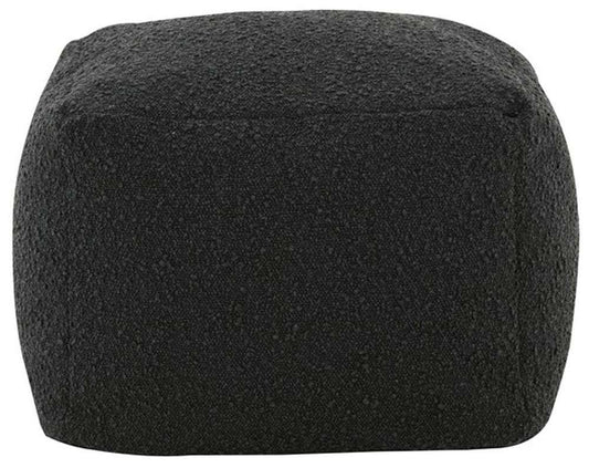 Safavieh - Samuels Boucle Pouf - Black - SFV5041B veiw 1