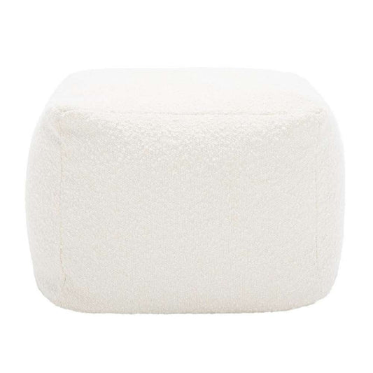 Safavieh - Samuels Boucle Pouf - Ivory - SFV5041A veiw 1