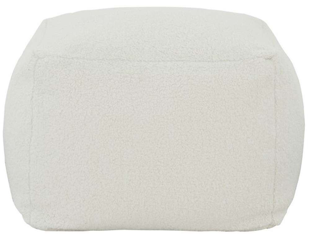 Safavieh - Samuels Boucle Pouf - White - SFV5041C veiw 1