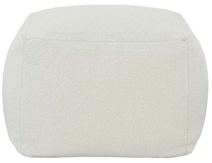 Safavieh - Samuels Boucle Pouf - White - SFV5041C veiw 1
