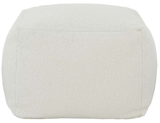 Safavieh - Samuels Boucle Pouf - White - SFV5041C veiw 1