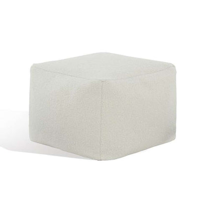 Safavieh - Samuels Boucle Pouf - White - SFV5041C veiw 4