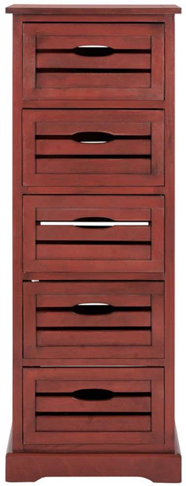 Safavieh - Sarina Cabinet - Red - AMH5714E veiw 1