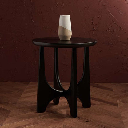 Safavieh - Sasha Wood Accent Table - Black - SFV2129B veiw 3