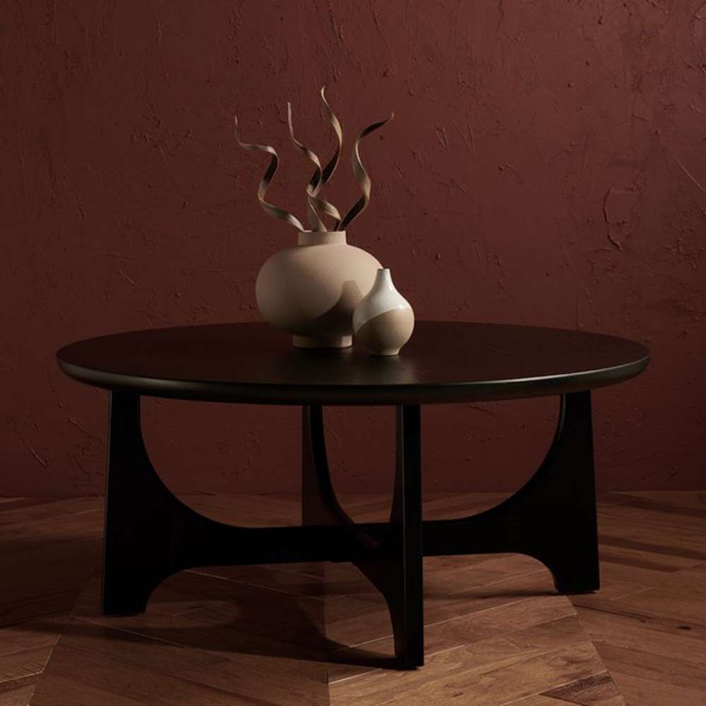 Safavieh - Sasha Wood Coffee Table - Black - SFV2128B veiw 3