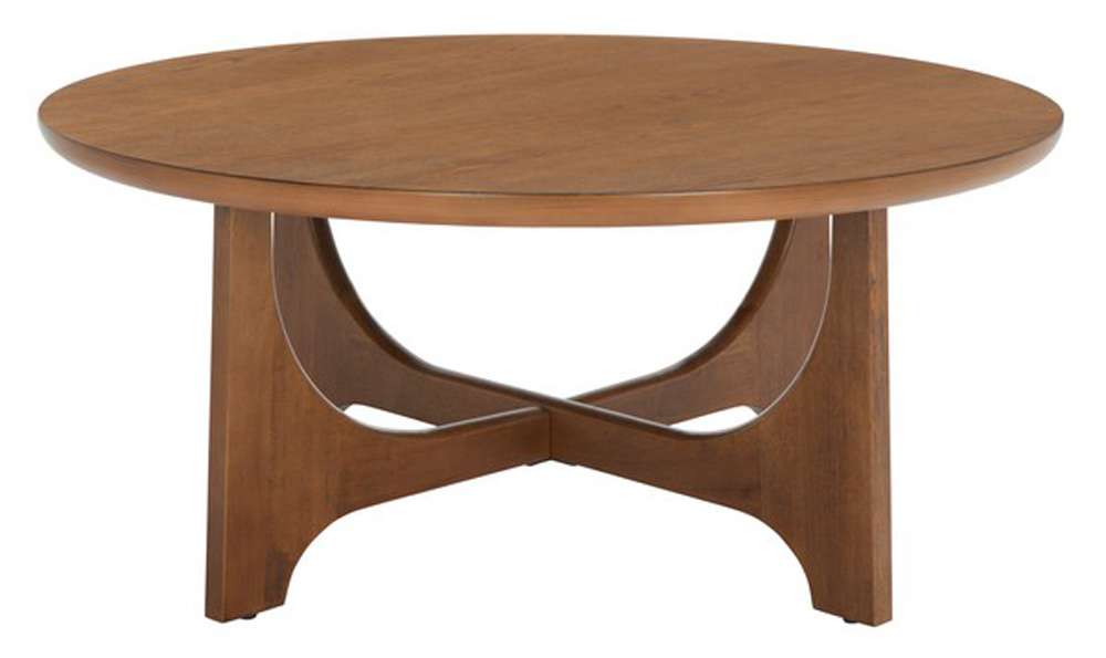 Safavieh - Sasha Wood Coffee Table - Medium Oak - SFV2128C veiw 1