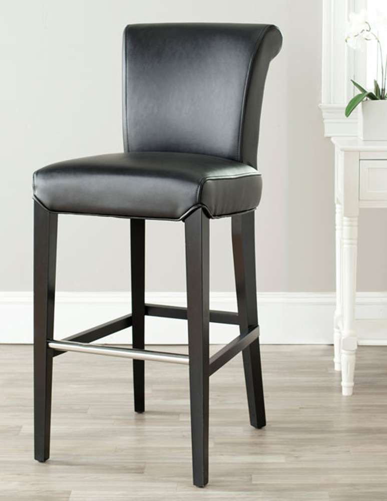 Safavieh - Seth Barstool - Black - MCR4510A veiw 2