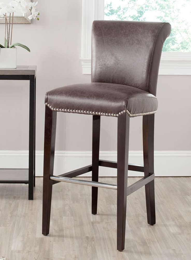 Safavieh - Seth Barstool - Antique Brown - MCR4510G veiw 2
