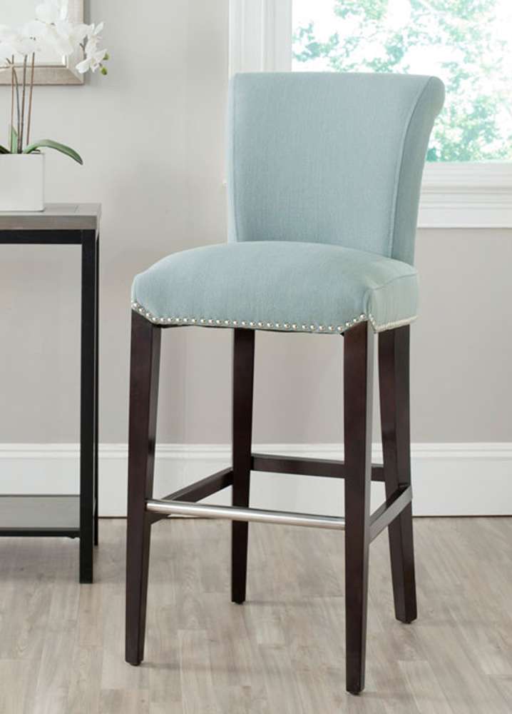 Safavieh - Seth Barstool - Sky Blue - MCR4510H veiw 2
