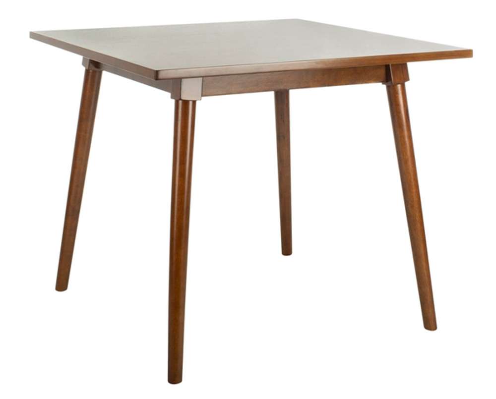 Safavieh - Simone Square Dining Table - Walnut - DTB9200A veiw 3