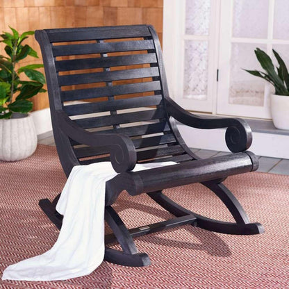 Safavieh - Sonora Rocking Chair - Black - PAT7016D veiw 3