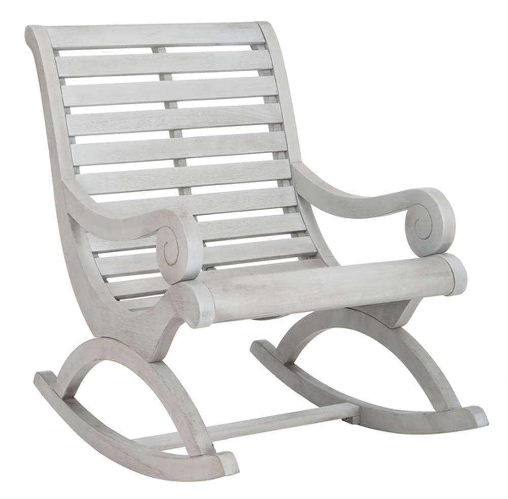 Safavieh - Sonora Rocking Chair - Grey - PAT7016A veiw 4