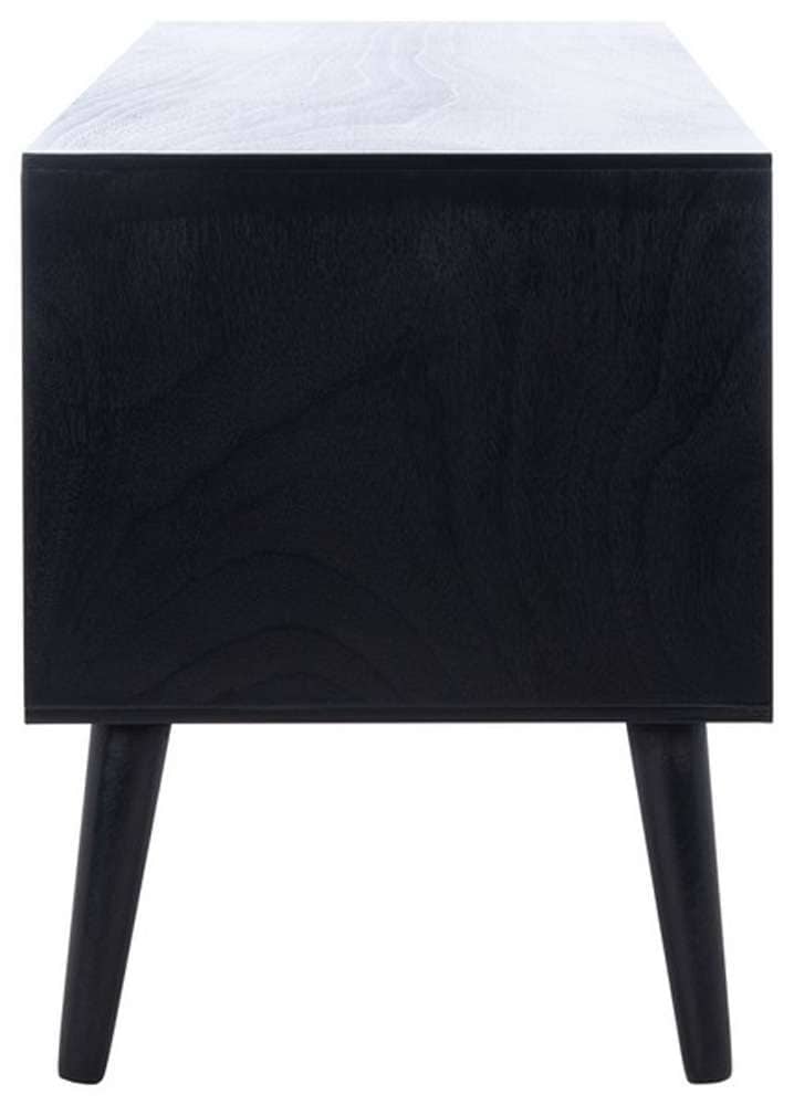 Safavieh - Sorrel Mid - Century Media Stand - Black - MED5701B veiw 3