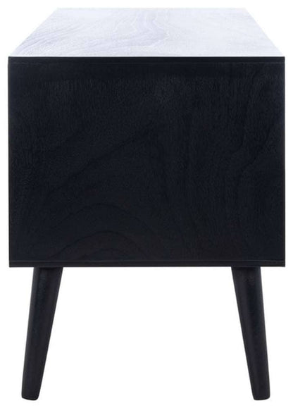 Safavieh - Sorrel Mid - Century Media Stand - Black - MED5701B veiw 3
