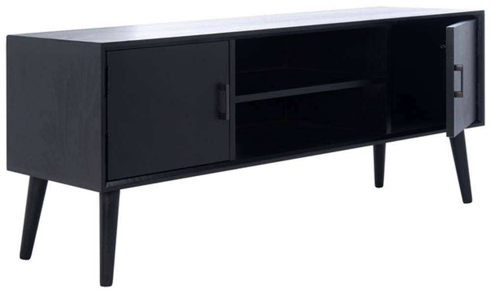 Safavieh - Sorrel Mid - Century Media Stand - Black - MED5701B veiw 4