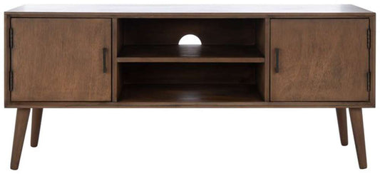 Safavieh - Sorrel Mid - Century Media Stand - Brown - MED5701C veiw 1