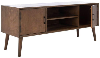 Safavieh - Sorrel Mid - Century Media Stand - Brown - MED5701C veiw 4