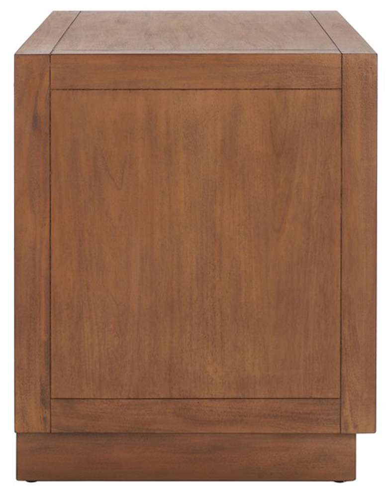 Safavieh - Steve 2 Drawer Wood Nightstand - Brown - SFV7700A veiw 5