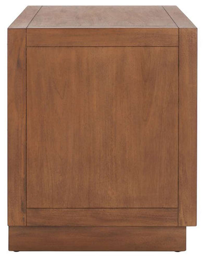 Safavieh - Steve 2 Drawer Wood Nightstand - Brown - SFV7700A veiw 5